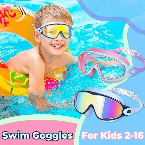 🔥No More Foggy Goggles — Kids’ HD Swim Goggles 49% OFF🔥
