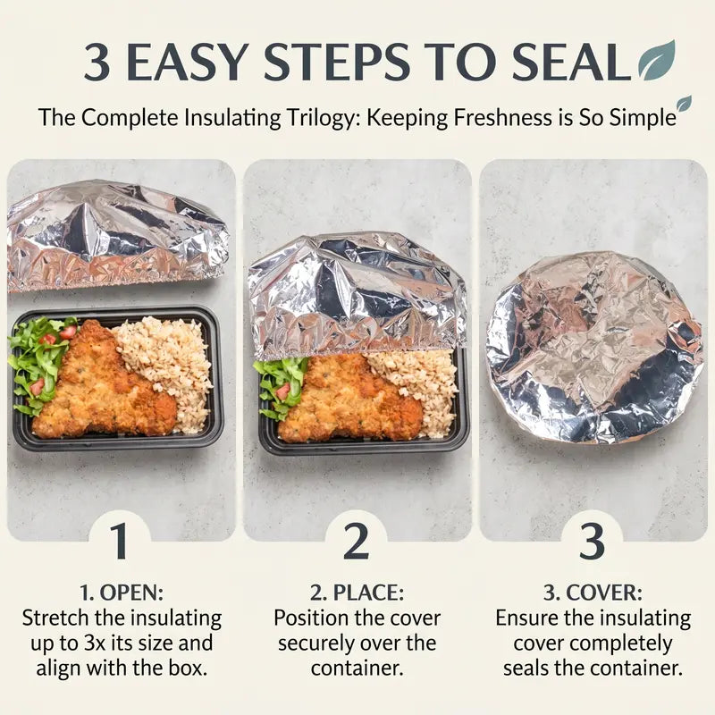 🧑‍🍳Keep Food Hot & Bug-Free — The Reusable Cover