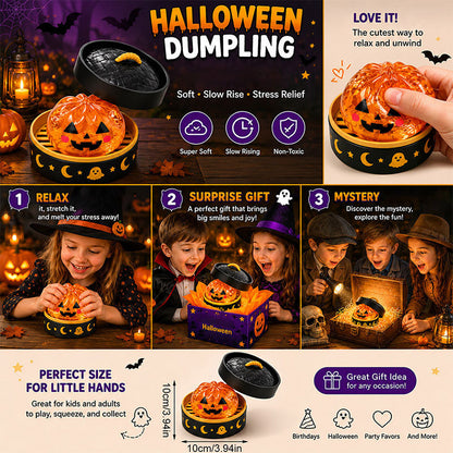🎃 Halloween Squishy Blind Box — Slow-Rise Dumpling Squeeze Toy