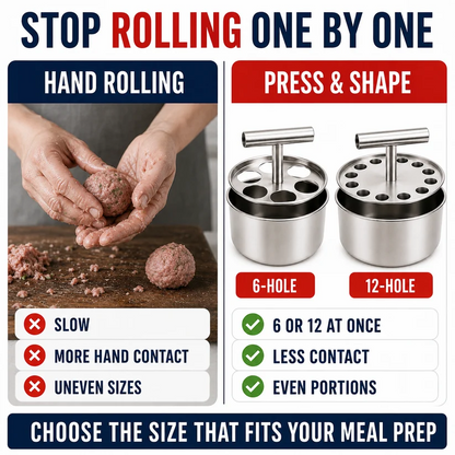 🎉Buy More Get More Free🔥Stainless Steel Meatball Press.