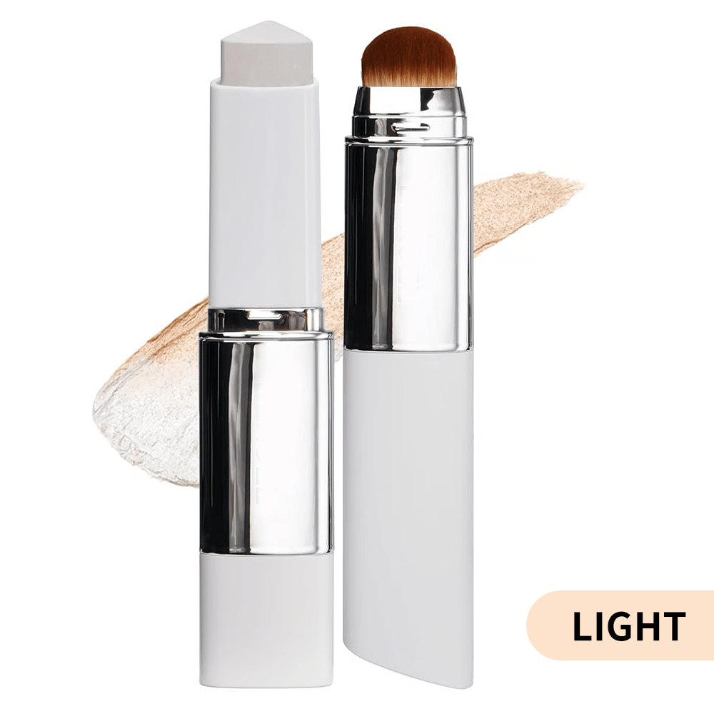 ✨3-in-1 Color-Adjusting Foundation Stick with Built-In Blending Brush