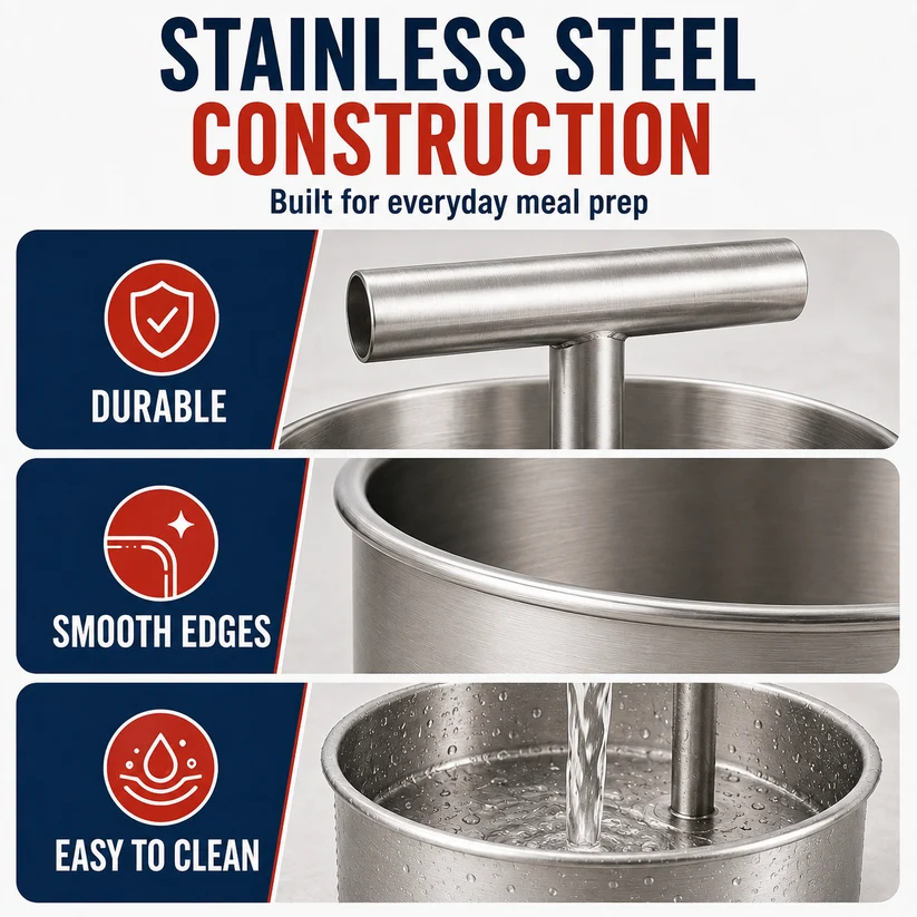 🎉Buy More Get More Free🔥Stainless Steel Meatball Press.