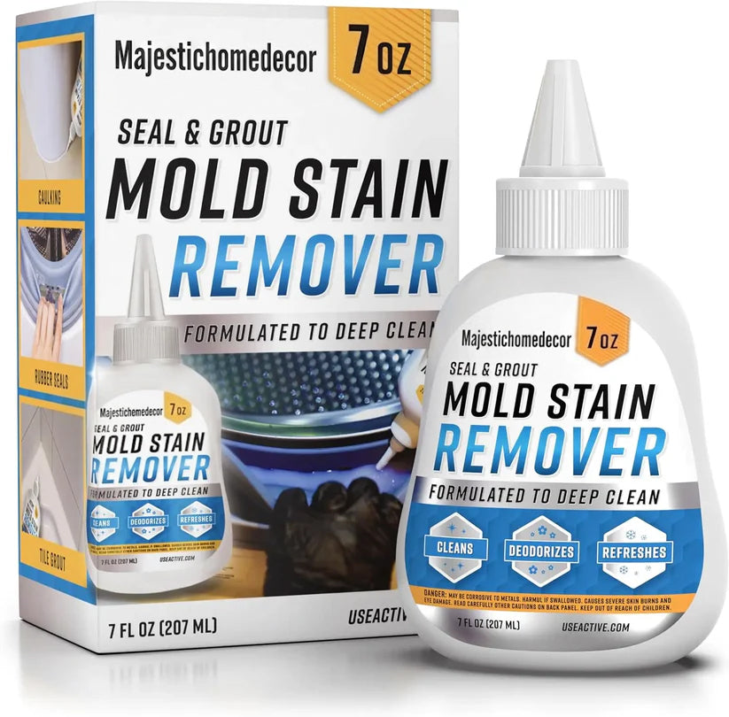 Mold Removal Gel💦Heavy Duty Formula, Multi-Surface Cleaner & Works on Shower & Tile