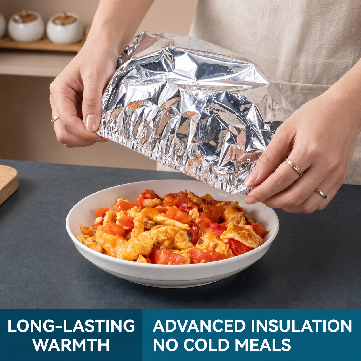 🧑‍🍳Keep Food Hot & Bug-Free — The Reusable Cover