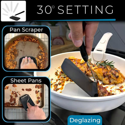 😍KITCHEN FAVORITE | 7-Position Adjustable Spatula – Multi-Angle Turner for Frying Pans, Griddles & Air Fryers