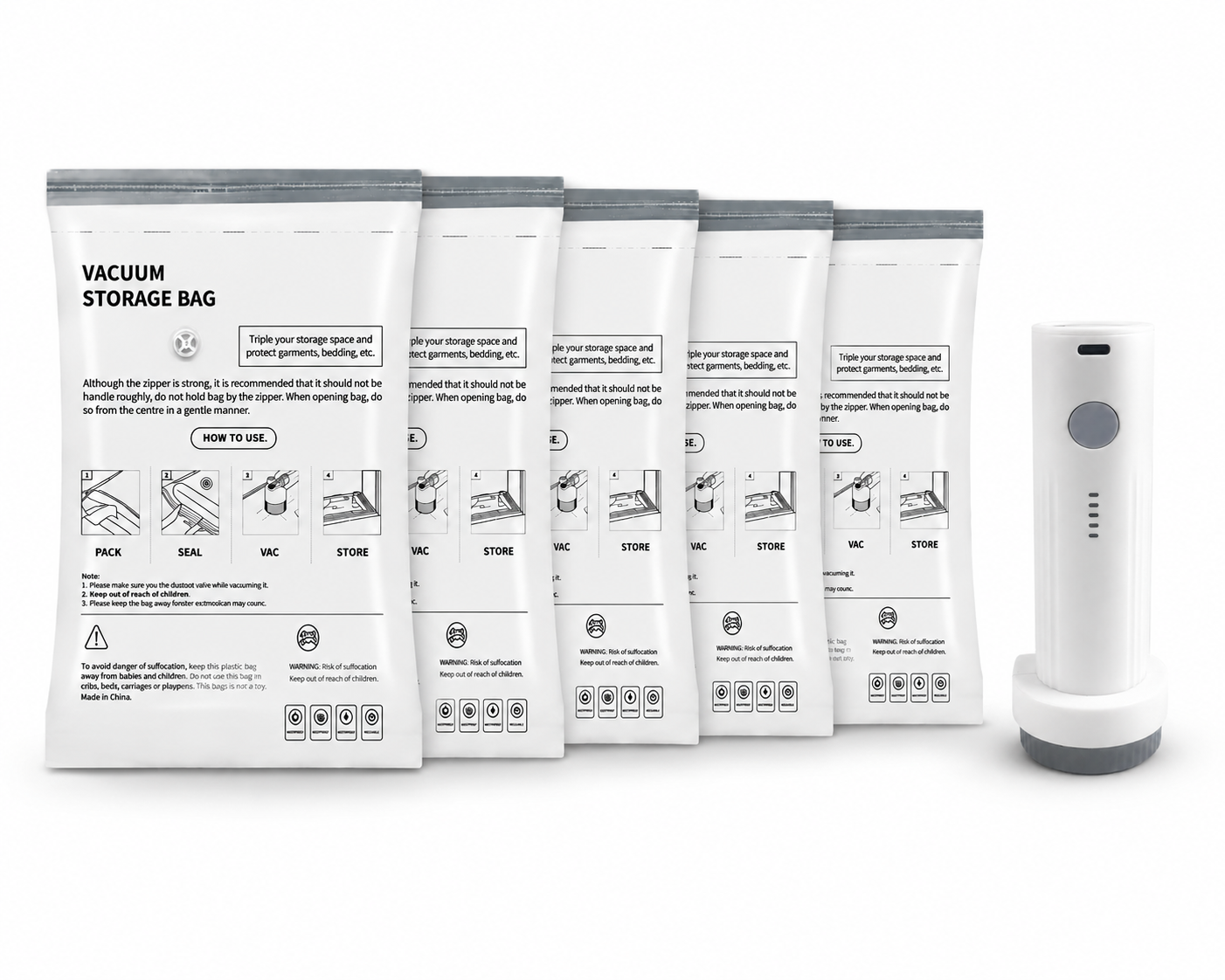Buy 5 Get USB Pump Free -6pcs