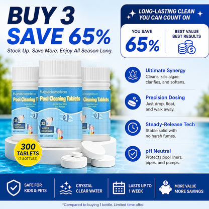 The Next-Gen Pool Purifier is here ✨ 2X Stronger Algae Control, Gentle & Safe for Kids!
