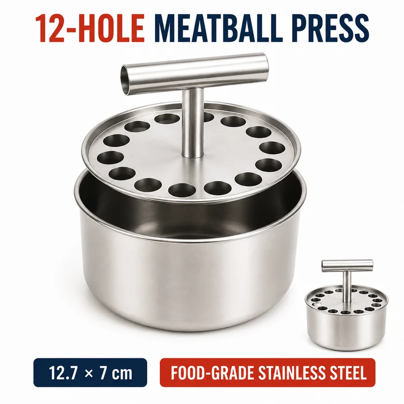 🎉Buy More Get More Free🔥Stainless Steel Meatball Press.