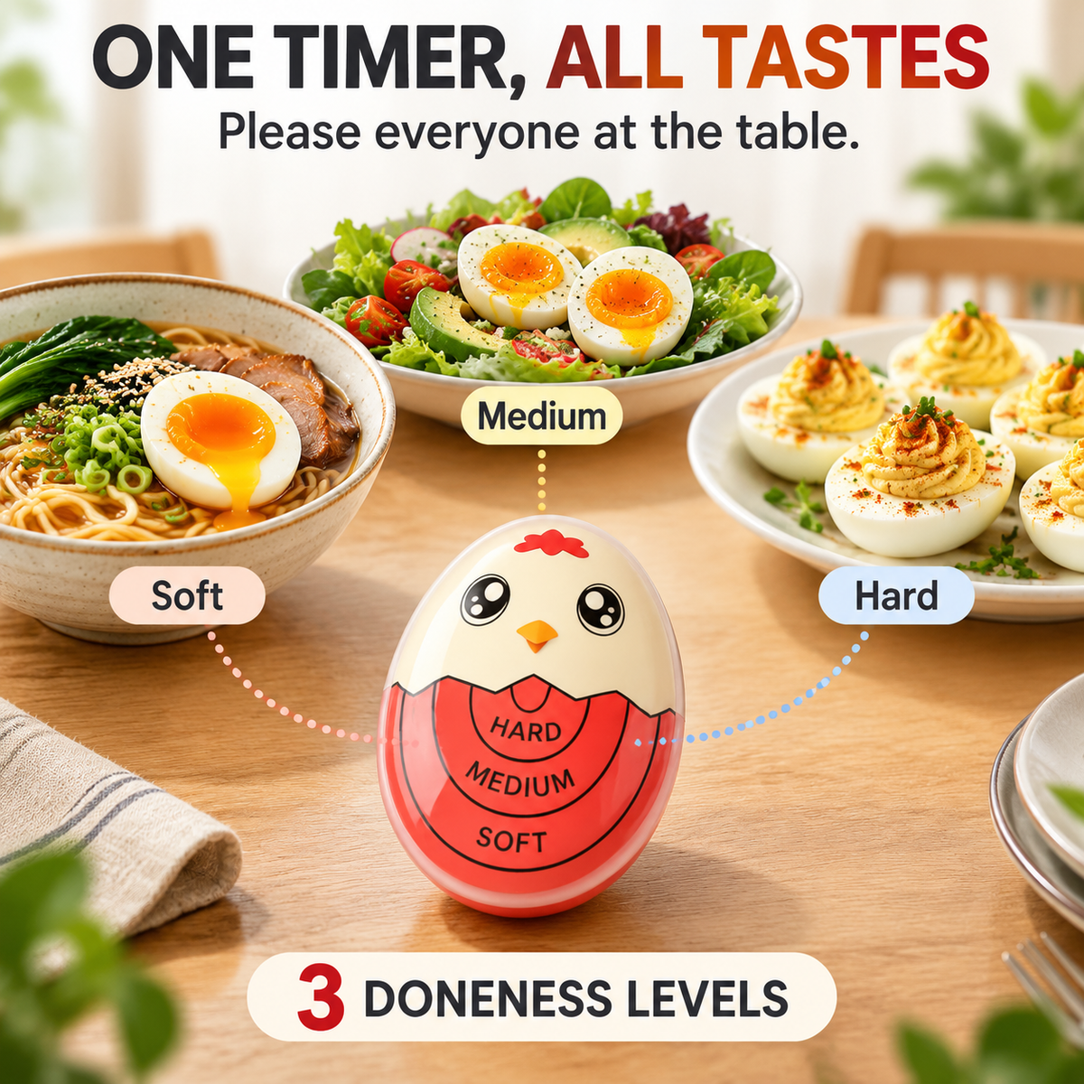 🎁Last Day Promotion 49% OFF🔥Color Changing Egg Timers🥚