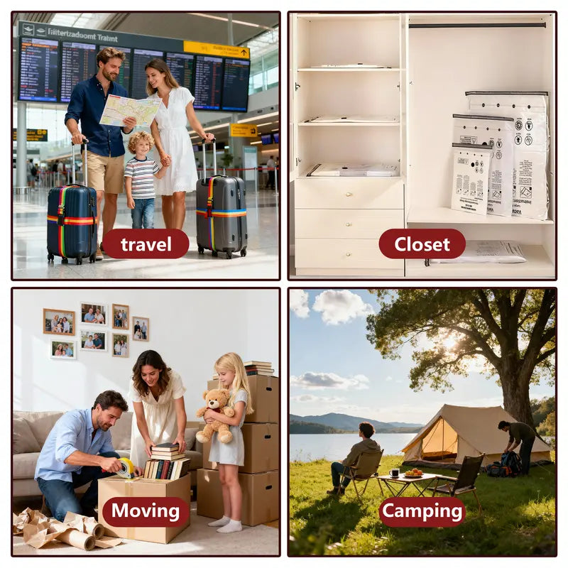 Pack 2x More Clothes Without Paying for Extra Luggage