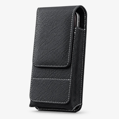 💥LAST DAY SALE 50%OFF⚡Waist Belt Cell Phone Pouch 📱 Multi-Pocket Leather Holster with Card Holder