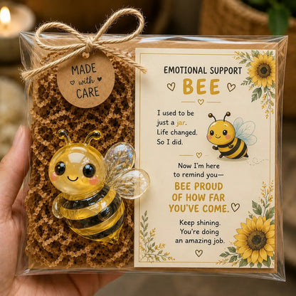 Emotional Support Glass Animal – Encouragement Card Included💌