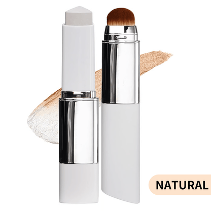 ✨3-in-1 Color-Adjusting Foundation Stick with Built-In Blending Brush