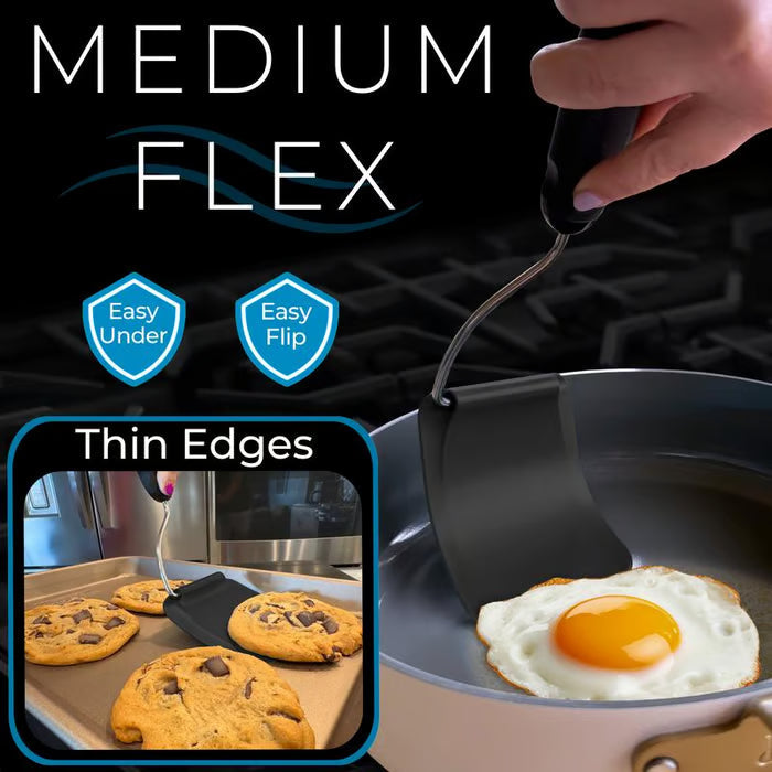 😍KITCHEN FAVORITE | 7-Position Adjustable Spatula – Multi-Angle Turner for Frying Pans, Griddles & Air Fryers