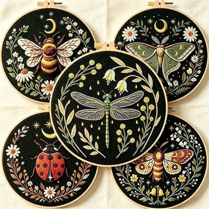Midnight Garden Keepsake Embroidery Kit