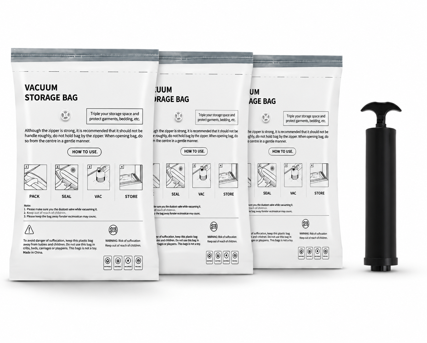 Buy 3 Get Hand Pump Free -4pcs