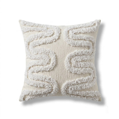 Double-Layer Wave Cushion Cover