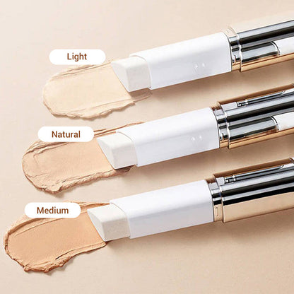 ✨3-in-1 Color-Adjusting Foundation Stick with Built-In Blending Brush