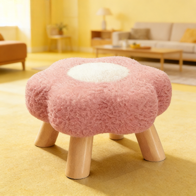 Flower, mushroom, stool