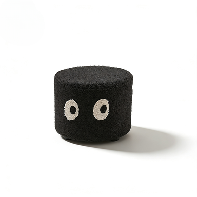 Solid wood stool