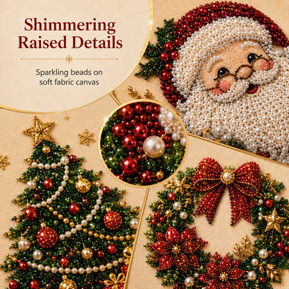 DIY Christmas Pearl Art Kit – Create, Frame & Display
