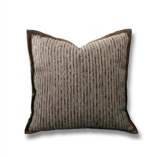 Striped Wide-Edge Cushion Cover
