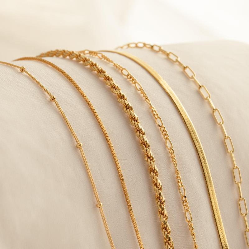 Heosuneion 6-Chain Stacking Bracelet Set