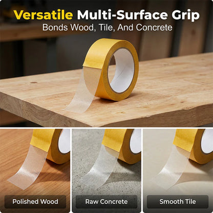 🔥 Super Sticky Double Sided Tape — No Damage, No Residue