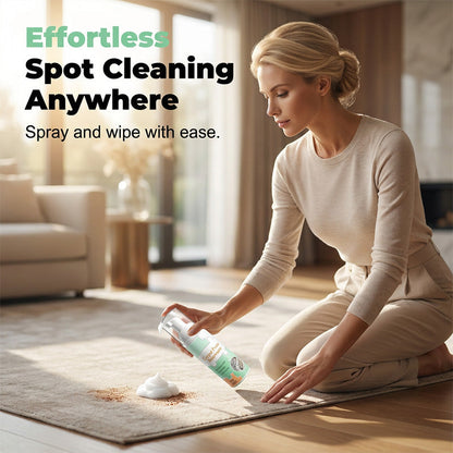 ✨ Instant Waterless Foam Stain Remover for Carpet & Fabric 🧼