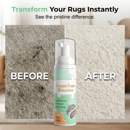 ✨ Instant Waterless Foam Stain Remover for Carpet & Fabric 🧼