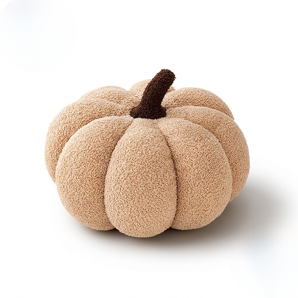 Pumpkin throw pillow
