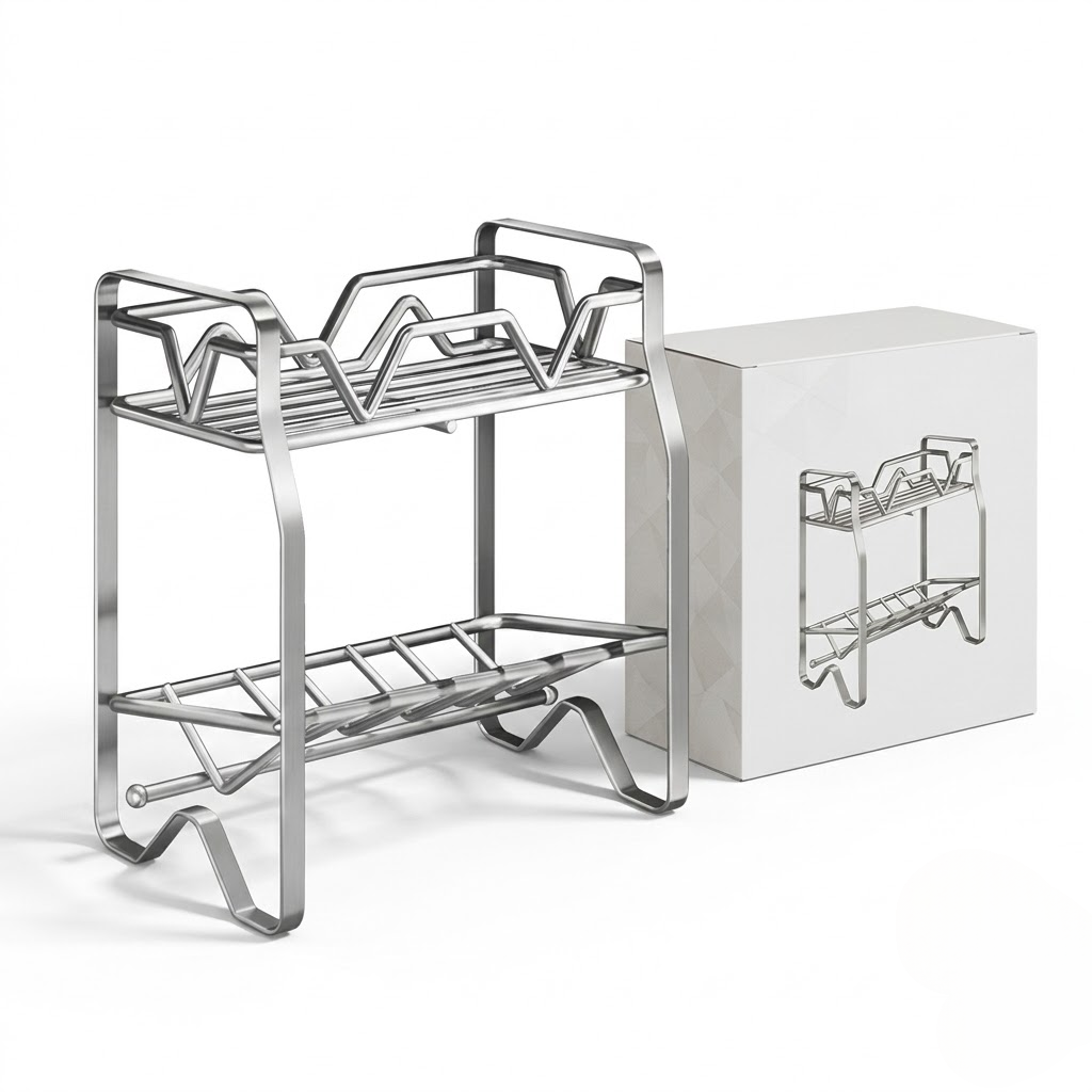 Stainless steel storage rack