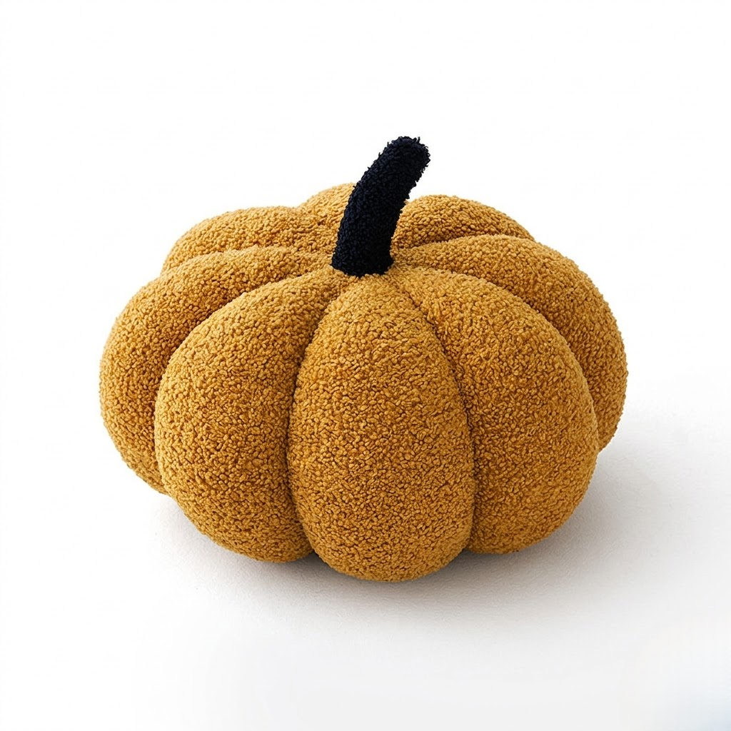 Pumpkin throw pillow