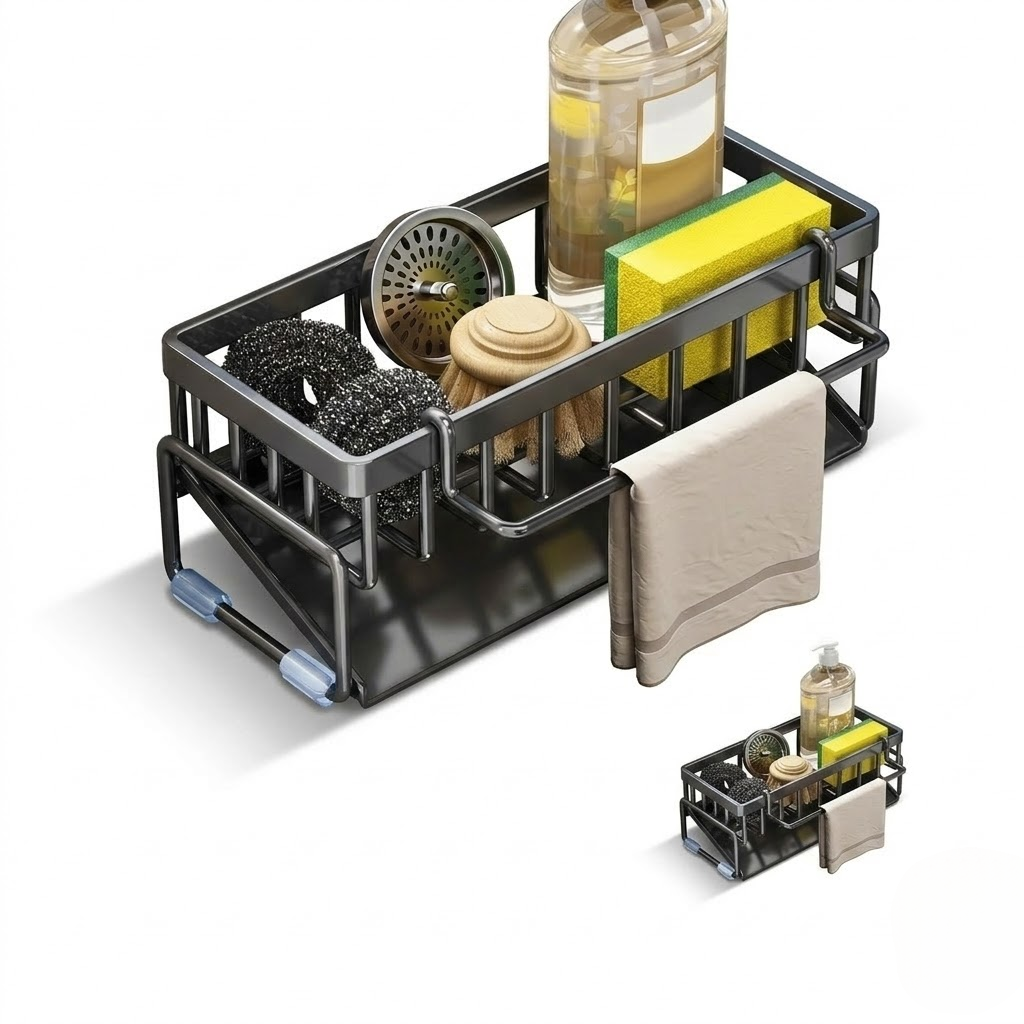 Kitchen storage rack