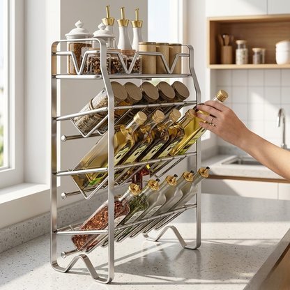 Stainless steel storage rack